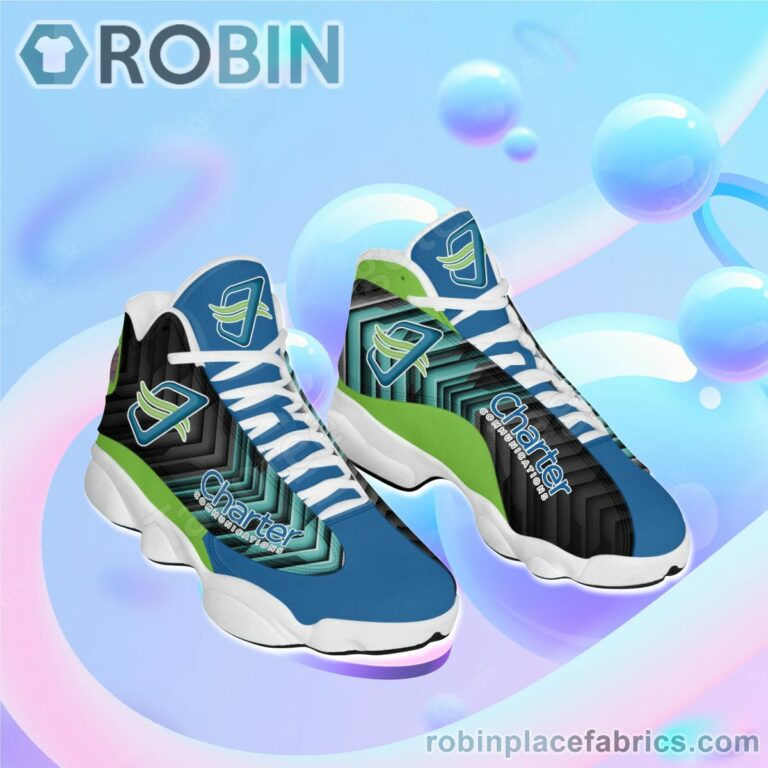 Charter Communications Logo Air Jordan 13 Shoes Sneakers