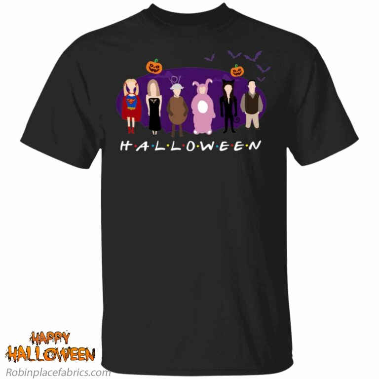 Childish Drawing Halloween Holiday FRIENDS Shirt