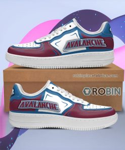 Colorado Avalanche Air Sneakers Custom NAF Shoes