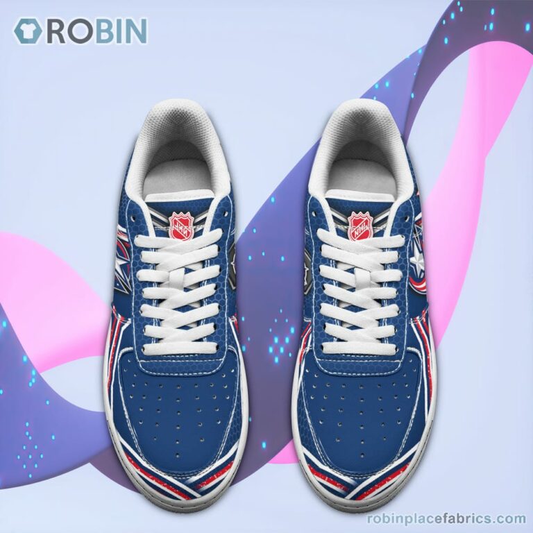 Columbus Blue Jackets Air Sneakers Custom Force Shoes