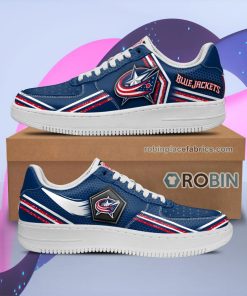 Columbus Blue Jackets Air Sneakers Custom Force Shoes