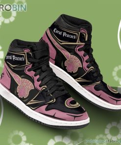 Coral Peacock JD Sneakers Black Clover Custom Anime Shoes Coral Peacock JD Sneakers Black Clover Custom Anime Shoes