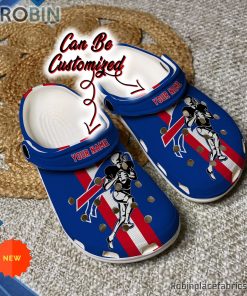 Custom Crocs – Buffalo Bills Football Player Clog Shoes Custom Crocs – Buffalo Bills Football Player Clog Shoes