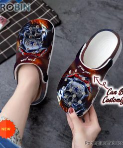 Dallas Cowboys Crocs – Personalized Skull Lightning Metallica Clog Shoes