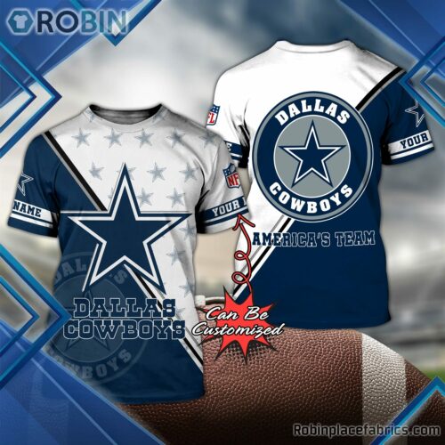 Dallas Cowboys Shirts Personalized D.Cowboys Football Team Camo 3D