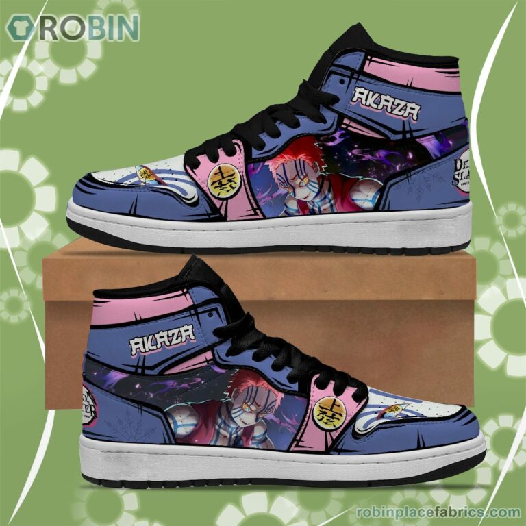 Demon Slayer JD Sneakers Akaza Anime Custom Shoes