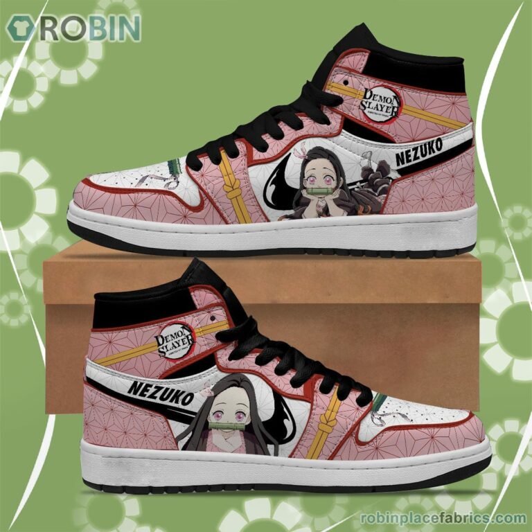Demon Slayer JD Sneakers Nezuko Custom Anime Shoes