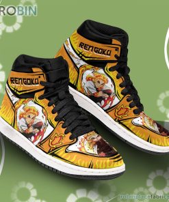 Demon Slayer JD Sneakers Rengoku Anime Custom Shoes Demon Slayer JD Sneakers Rengoku Anime Custom Shoes