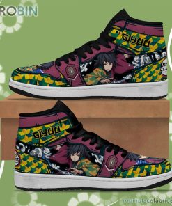 Demon Slayer JD Sneakers Tomioka Giyuu Custom Anime Shoes