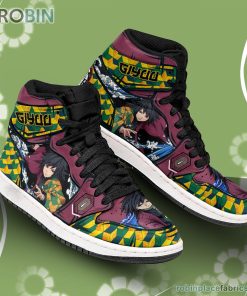 Demon Slayer JD Sneakers Tomioka Giyuu Custom Anime Shoes Demon Slayer JD Sneakers Tomioka Giyuu Custom Anime Shoes
