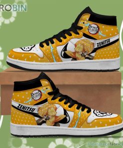 Demon Slayer JD Sneakers Zenitsu Custom Anime Shoes Demon Slayer JD Sneakers Zenitsu Custom Anime Shoes