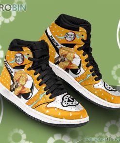 Demon Slayer JD Sneakers Zenitsu Custom Anime Shoes Demon Slayer JD Sneakers Zenitsu Custom Anime Shoes