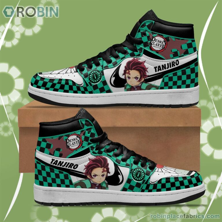 Demon Slayer Tanjiro JD Sneakers Custom Anime Shoes
