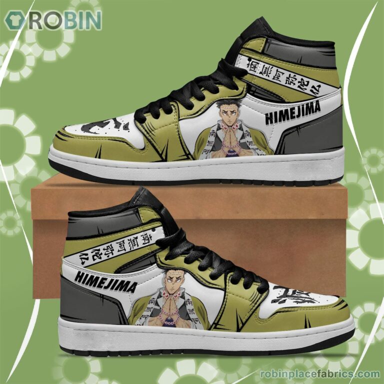 Demon Slayers Gyomei Himejima JD Sneakers Custom Anime Shoes