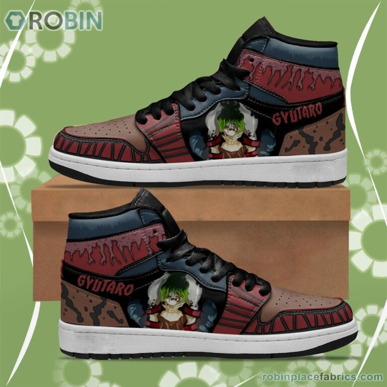 Demon Slayers Gyutaro JD Sneakers Custom Anime Shoes