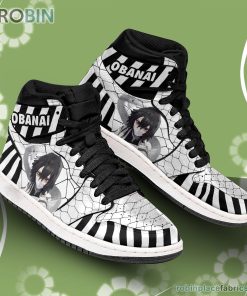 Demon Slayers Obanai Iguro Serpent Hashira JD Sneakers Custom Anime Shoes Demon Slayers Obanai Iguro Serpent Hashira JD Sneakers Custom Anime Shoes