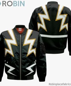 Denki Kaminari My Hero Academia Anime Manga Bomber Jacket Shit