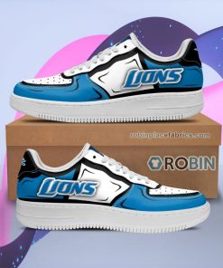 Detroit Lions Air Sneakers Custom NAF Shoes