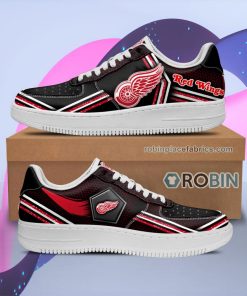 Detroit Red Wings Air Sneakers Custom Force Shoes