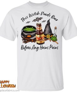 dos equis xx amber bottle this witch needs beer before any hocus pocus halloween t shirt jFKCa