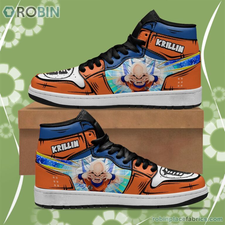 Dragon Ball Krillin JD Sneakers Custom Anime Shoes