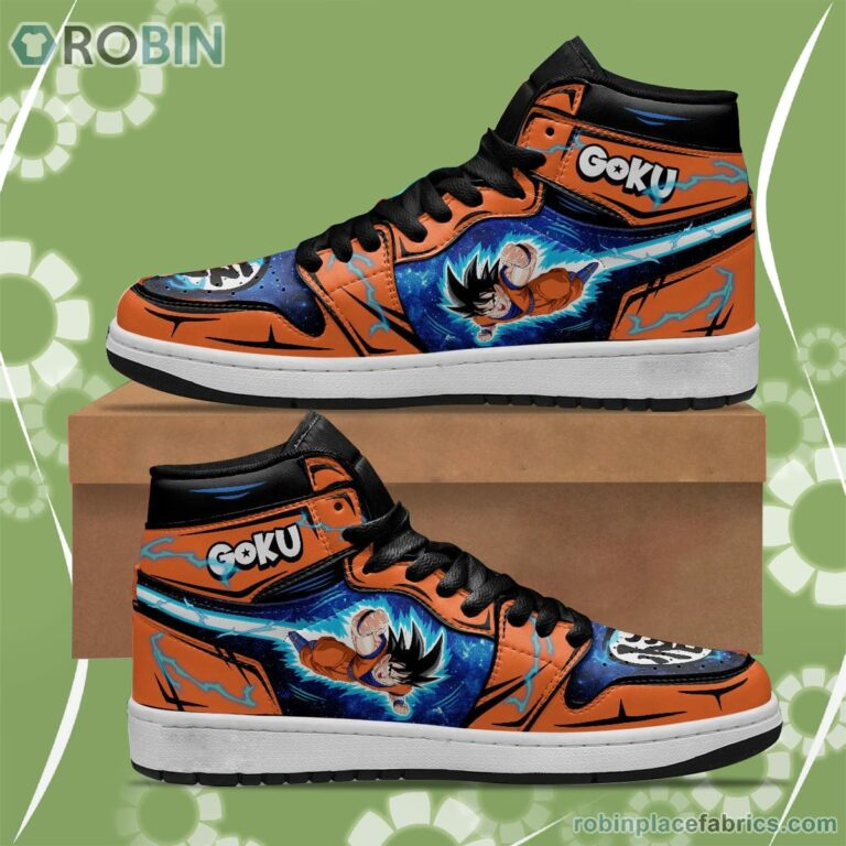 Dragon Ball Son Goku Flying JD Sneakers Custom Anime Shoes