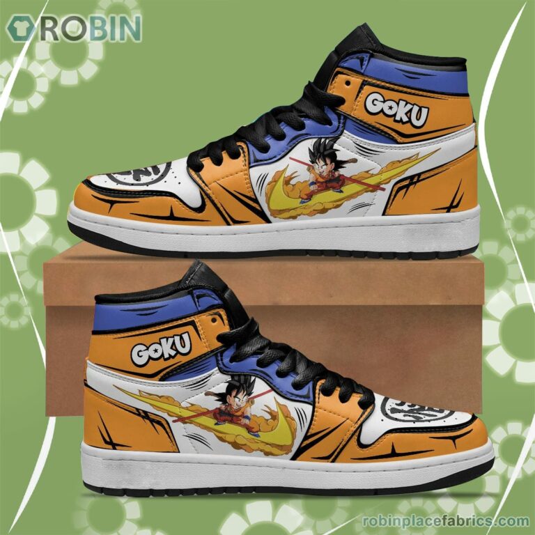 Dragon Ball Son Goku Kid JD Sneakers Custom Anime Shoes