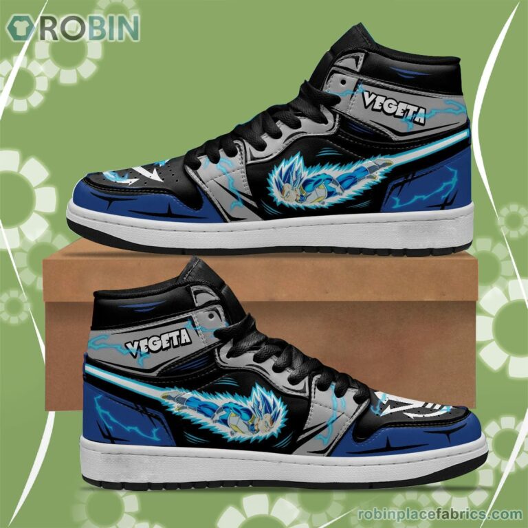 Dragon Ball Vegeta Flying JD Sneakers Custom Anime Shoes