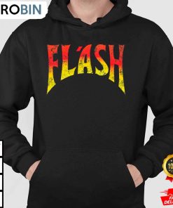 flash gordon red yellow logo the flash hoodie yfezjz