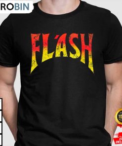flash gordon red yellow logo the flash t shirt vdss0j