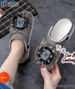 Football Crocs – Dallas Cowboys Personalized Chain Breaking Wall Clog Shoes