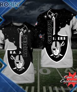 Football Shirts – LV Raiders Team Drip Paint Snowflake 3D All Over Print T-Shirt Football Shirts – LV Raiders Team Drip Paint Snowflake 3D All Over Print T-Shirt