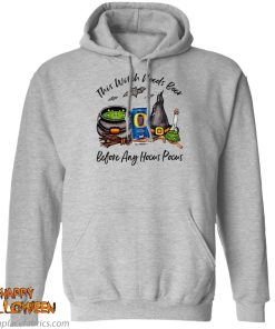 foster s classic this witch needs beer before any hocus pocus halloween t shirt 8 9XkPS