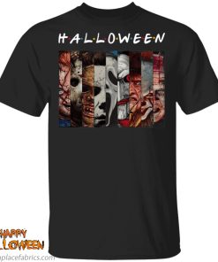 friends horror movies killers halloween t shirt bhpeI