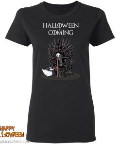 game of thrones jack skellington halloween is coming t shirt 4 Z5Yb8