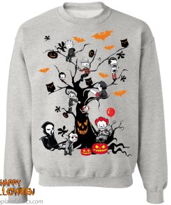 Gather Around The Living Halloween Tree Horror Killers Shirt