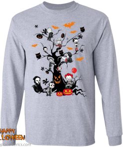 gather around the living halloween tree horror killers t shirt 6 El9gc