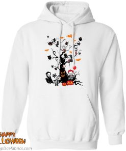 gather around the living halloween tree horror killers t shirt 9 IliA8