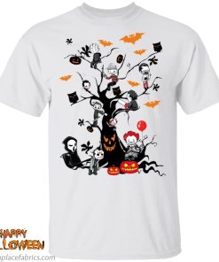 gather around the living halloween tree horror killers t shirt aO2iq