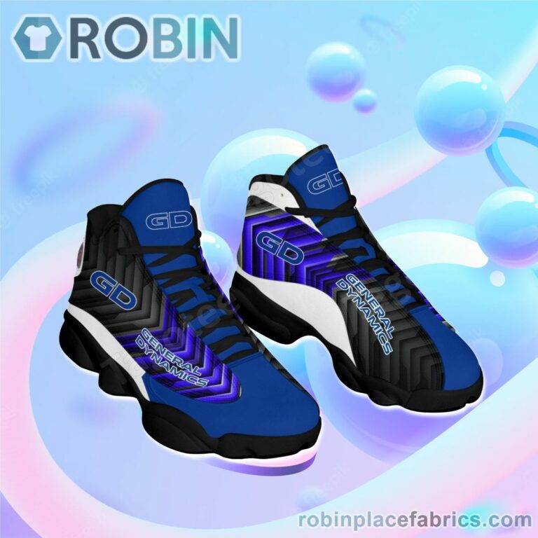 General Dynamics Logo Air Jordan 13 Shoes Sneakers