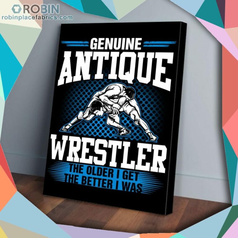 Genuine Antique Wrestler Matte Wall Art (Canvas And Poster)