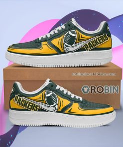 Green Bay Packers Air Shoes Custom NAF Sneakers