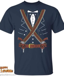 gunslinger sheriff with two guns halloween costume shirt 3 A3hUi