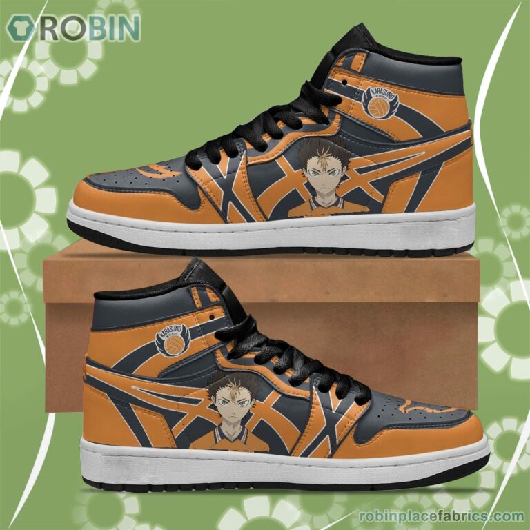 Haikyuu Nishinoya Yuu JD Sneakers Custom Anime Shoes