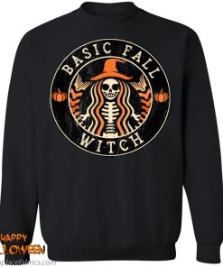 Halloween Basic Fall Witch Starbucks Shirt Halloween Basic Fall Witch Starbucks Shirt