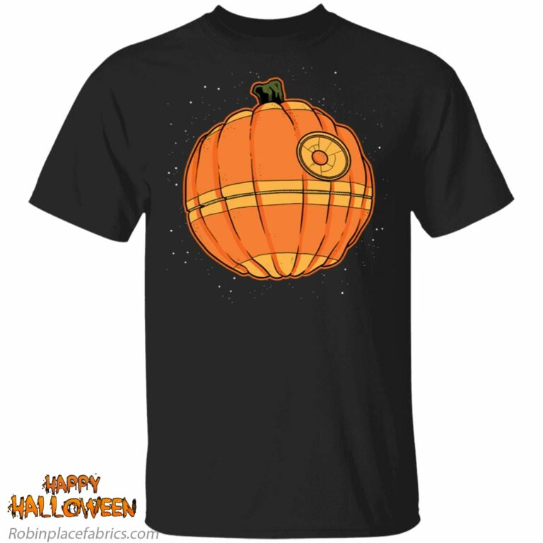 Halloween Death Star Pumpkin Star Wars Shirt
