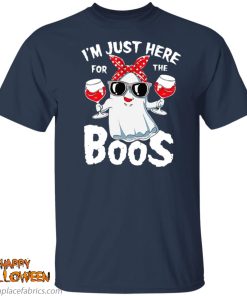 halloween im just here for the boos drinking beer t shirt 3 KyFtp