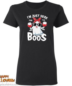 halloween im just here for the boos drinking beer t shirt 4 o7k6P