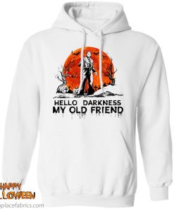 halloween leatherface hello darkness my old friend t shirt 9 tN09W
