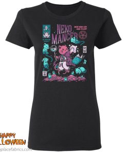 halloween neko mancer cat necromancer t shirt 4 gD8ou
